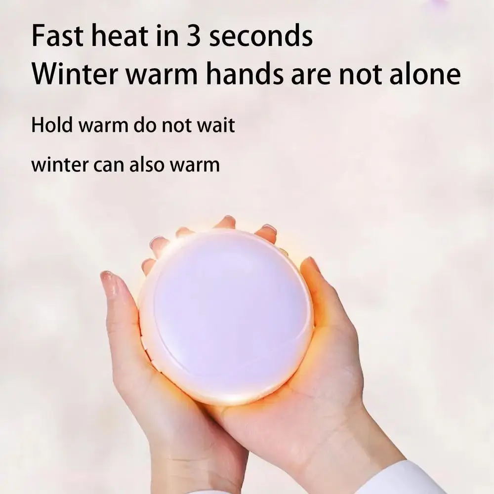 الطاقة المتنقلة 4 في 1 مرآة ماكياج LED 2 لون ضوء 3 وضع التدفئة مضاءة المرآة البالونية متعددة الوظائف 3x المكبر