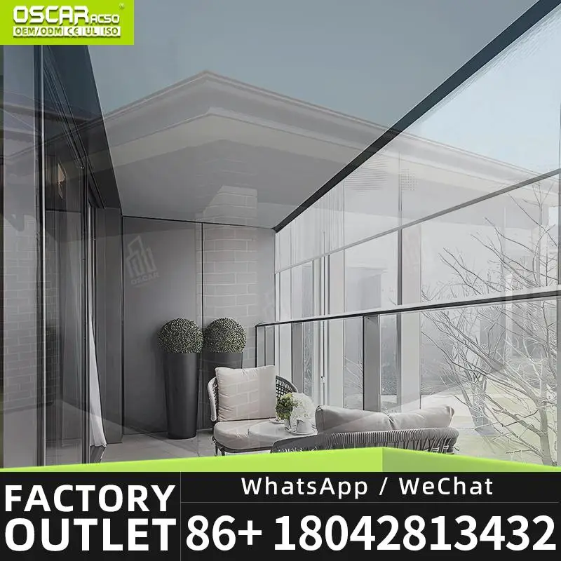 

Motorized Outdoor Windproof Rollup and Rolldown Shades for Patio Balcony Garden Rolling Blind