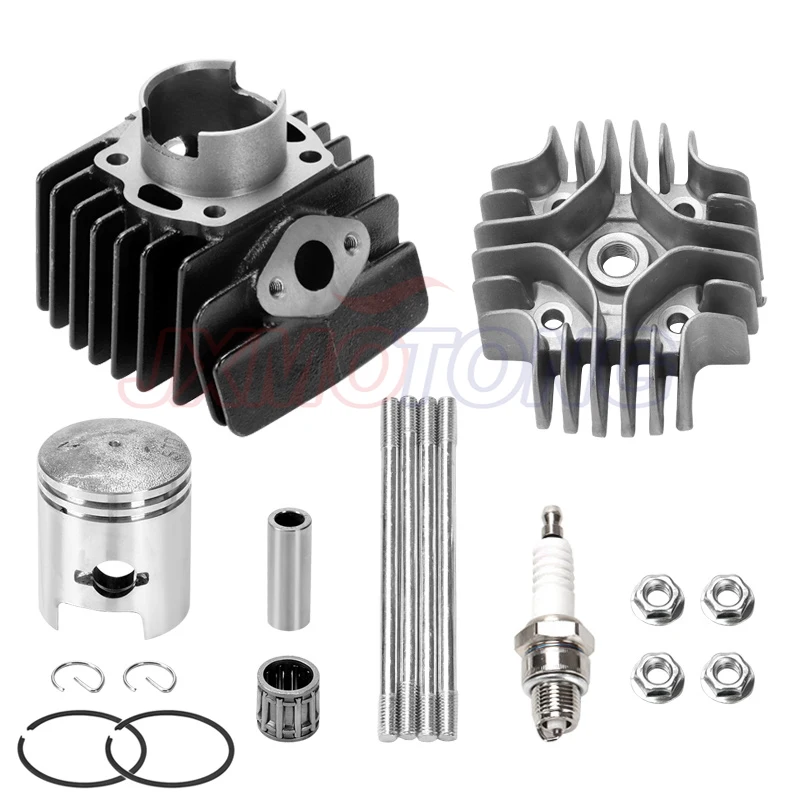 

41mm Cylinder Piston Ring Kit Spark Plug Cylinder Head fit for Suzuki LT50 LTA50 JR50 1985-2006