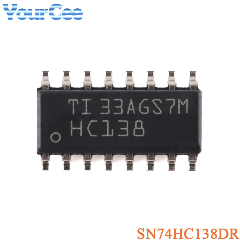 20Pcs/10Pcs SN74HC138DR SOIC-16 SN74HC138 HC138 3-line to 8-line Decoder/Demultiplexer Chip