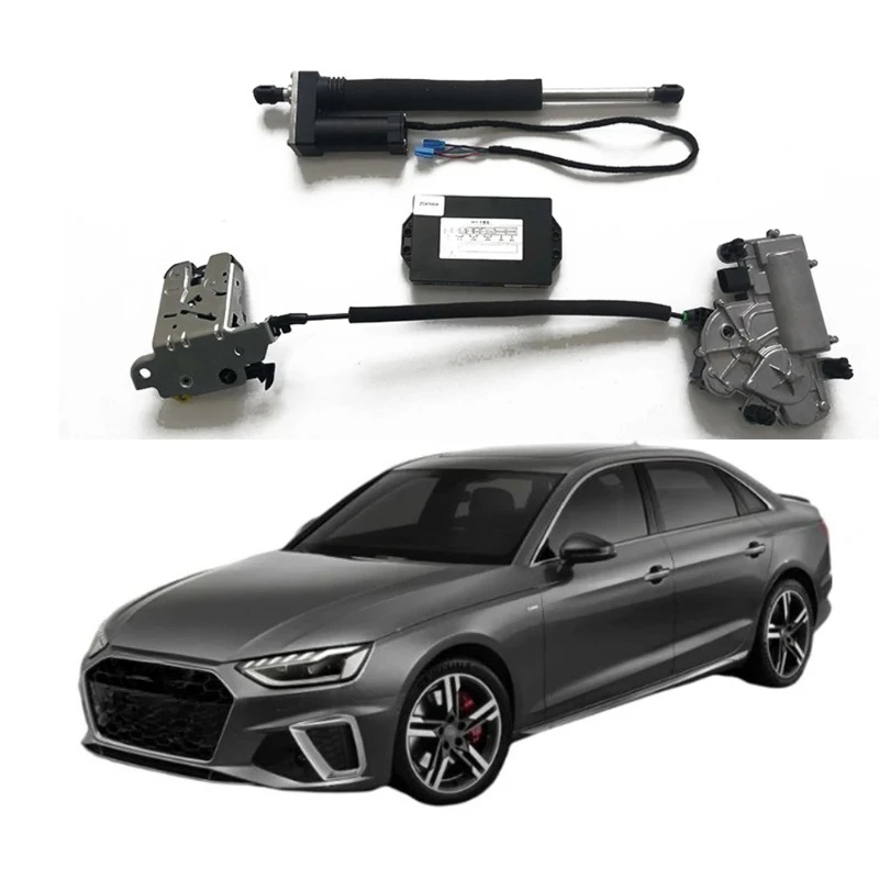 for A4 2010+ B8 B9 electric tailgate car adaptations trunk automatic lifting electric lever intelligent control box For Au