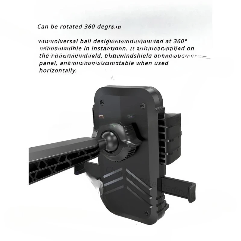 High Quality 2024 New Excavator Mobile Phone Support Frame Excavator Special Bracket Fixed Car Large Suction Cup Type Anti-shake