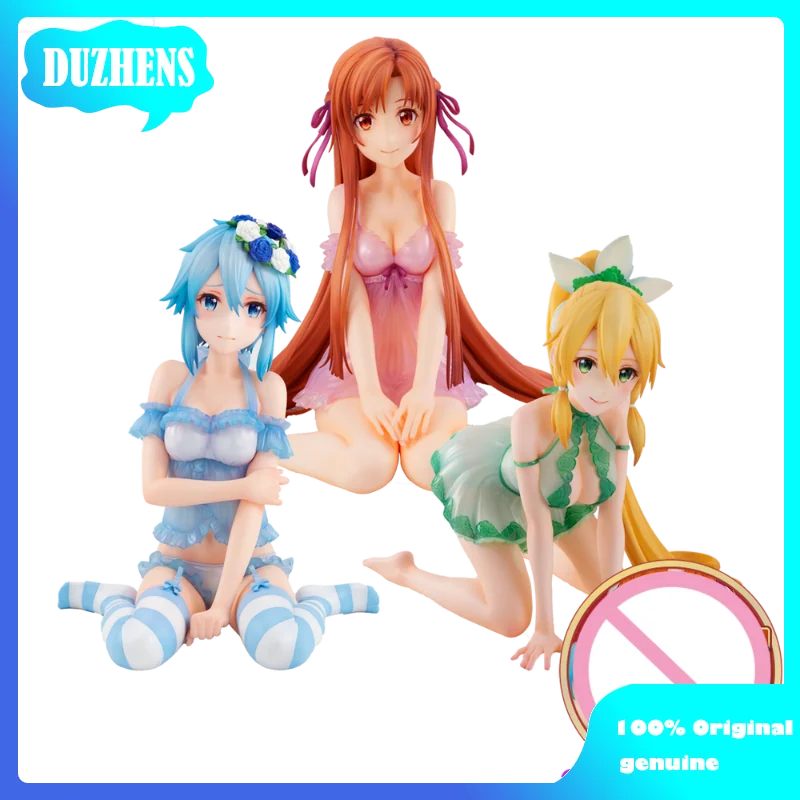 SSF:Sword Art Online AsunaYuuki Kirigaya Suguha Sinon pajamas VER. PVC Action Figure Anime Figure Model Toys Figure Doll Gift