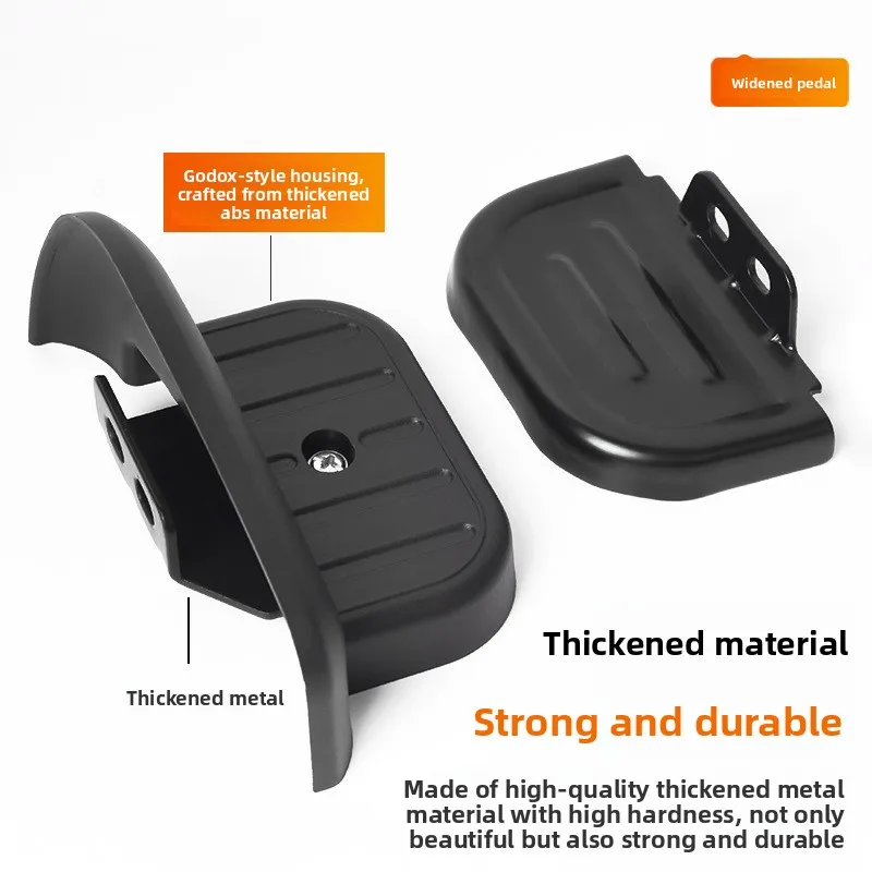 Modify the rear pedal of the electric scooter, and provide a universal rear seat pedal for people to rest their feet. image 4