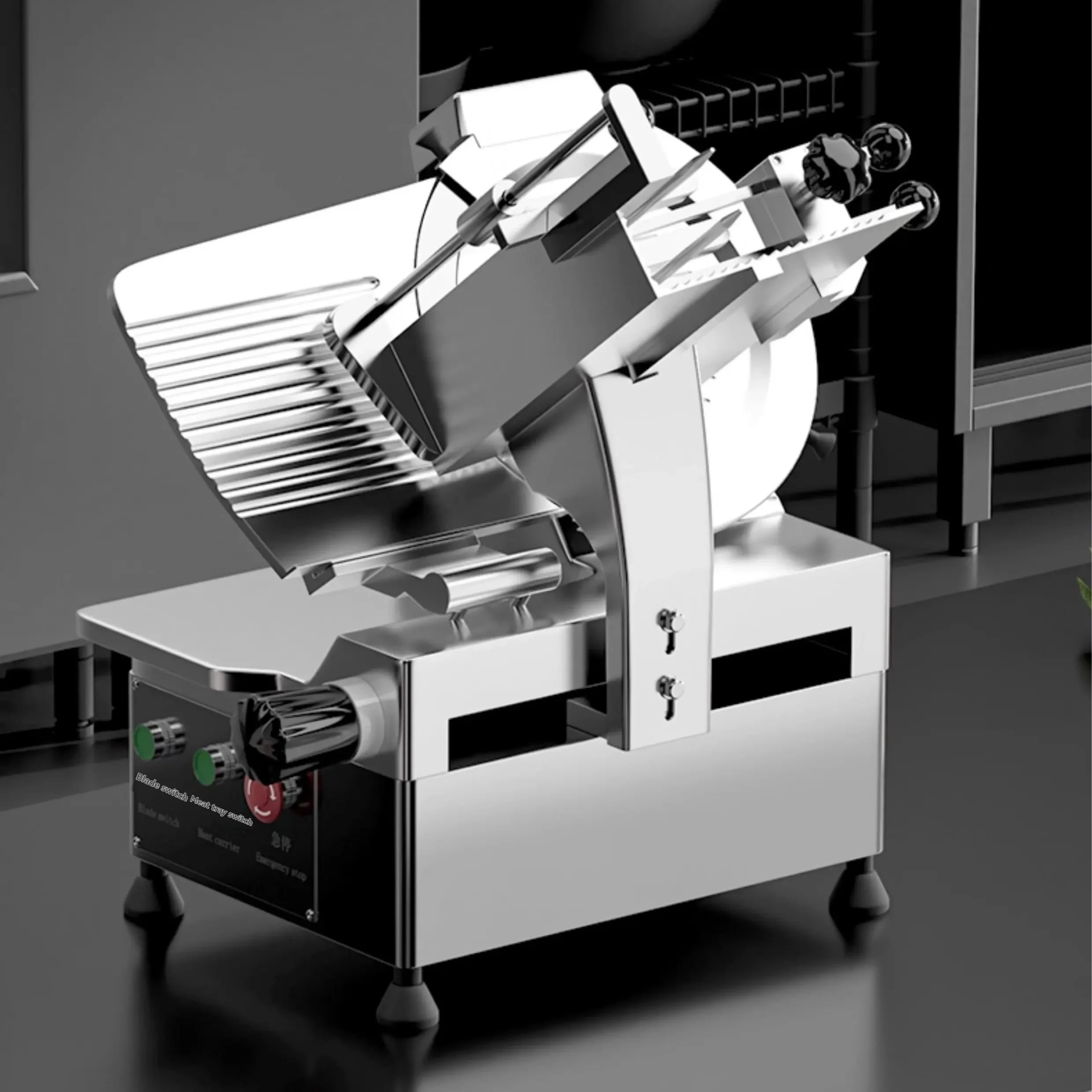 Automatic Frozen Meat Slicer Commercial Beef Mutton Roll Cutter