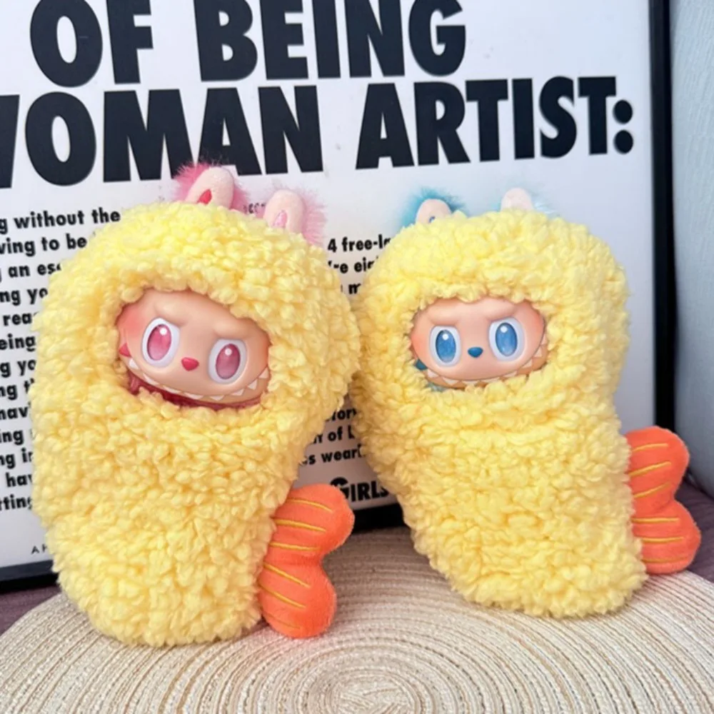 

Лидер продаж, наряды Labubu, жареные креветки, темпура для 17 см, серия Labubu Wacky Mart, кавайный орнамент, игрушка ручной работы, праздничный подарок