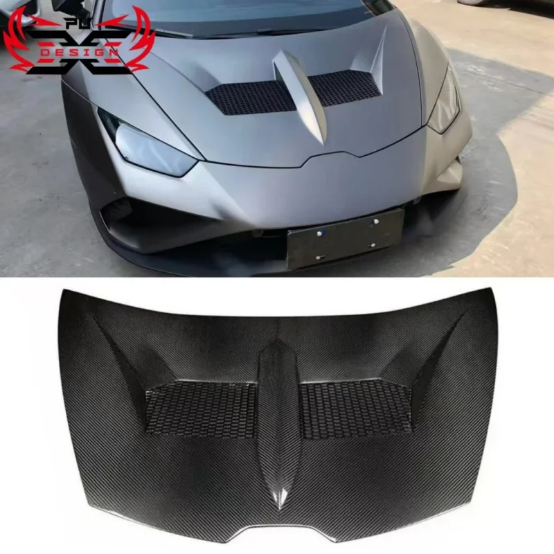 for Lamborghini Huracan LP580 LP610 Hight Quality Dry Carbon Fiber LB Style Engine Hood EVO Dry Carbon Fiber Bonnet