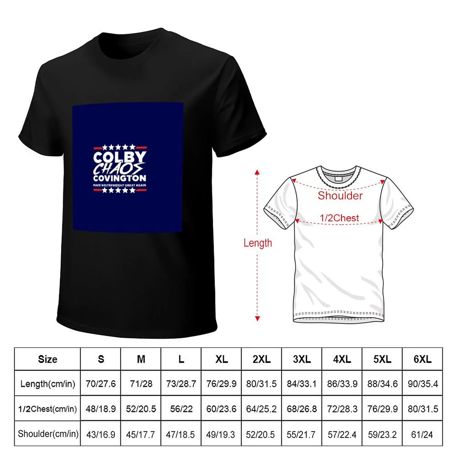 colby covington T-Shirt cute clothes tees plus sizes summer tops funny t shirts for men