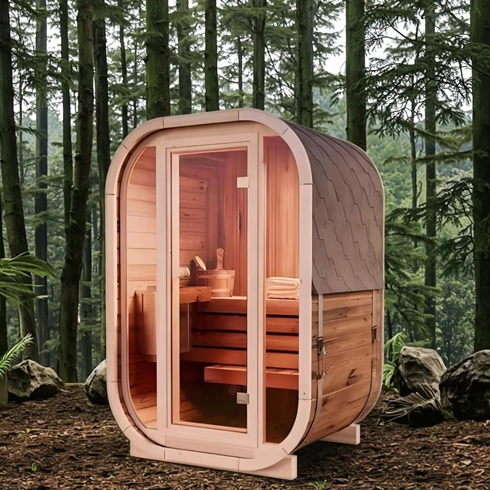 Exquisite Outdoor Sauna For 1-2 People