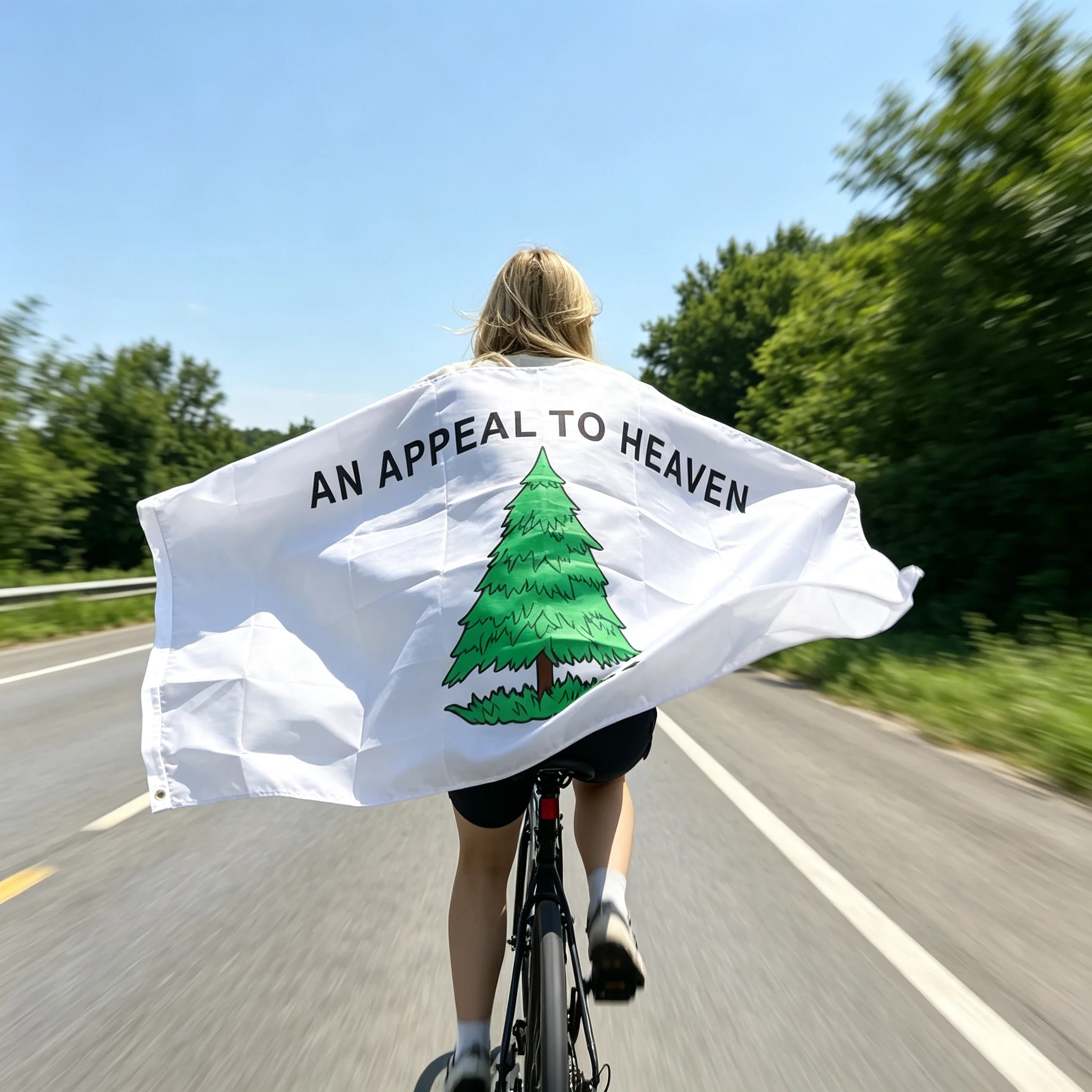 60x90cm 90x150cm 120x180cm An Appeal To Heaven Pine Tree Flag Polyester Banner American Revolutionary War Historical Decor