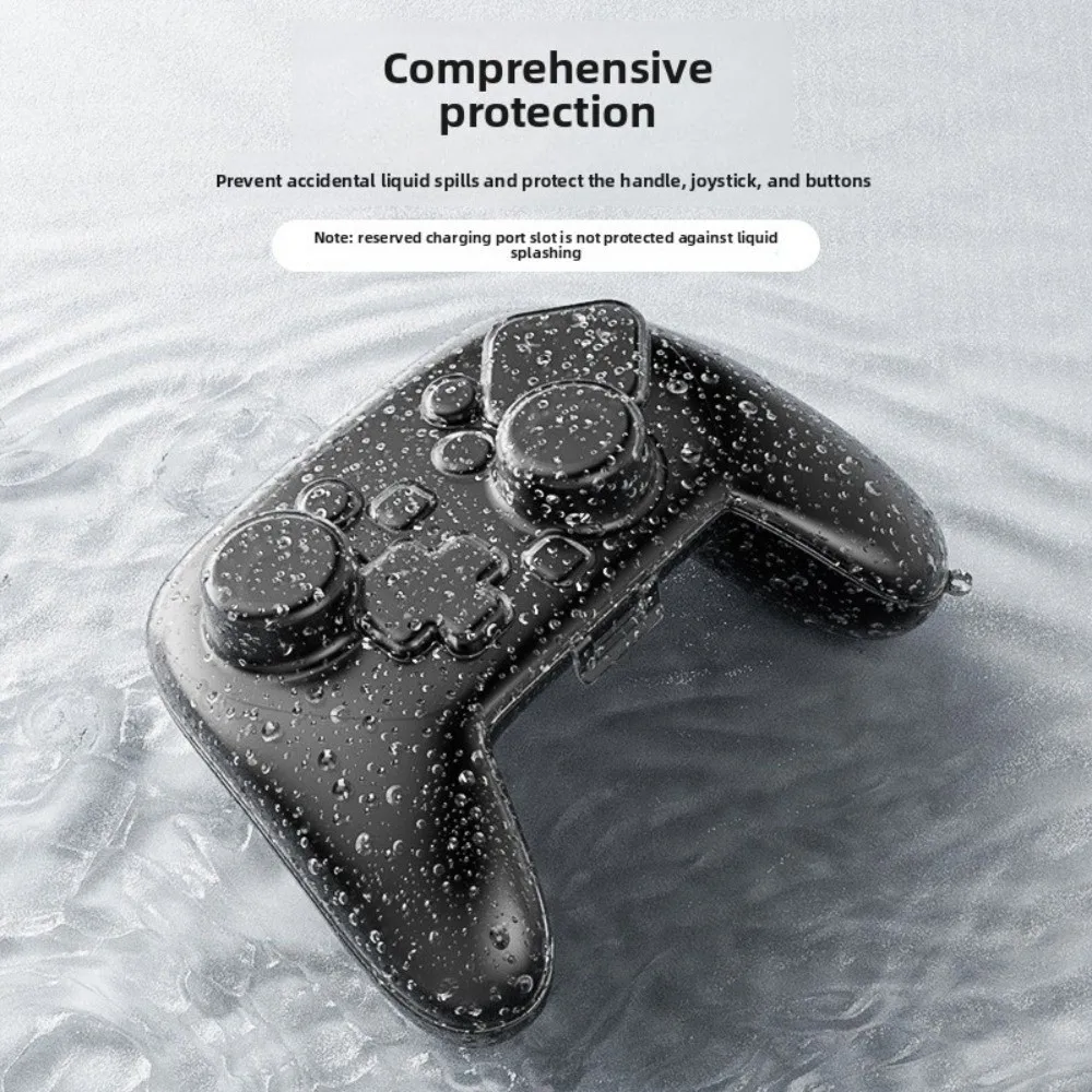 

New PC Controller Case Scratch Protection Transparent Black Hard Protector Shock -proof Durable Protective Cover for Switch2 Pro