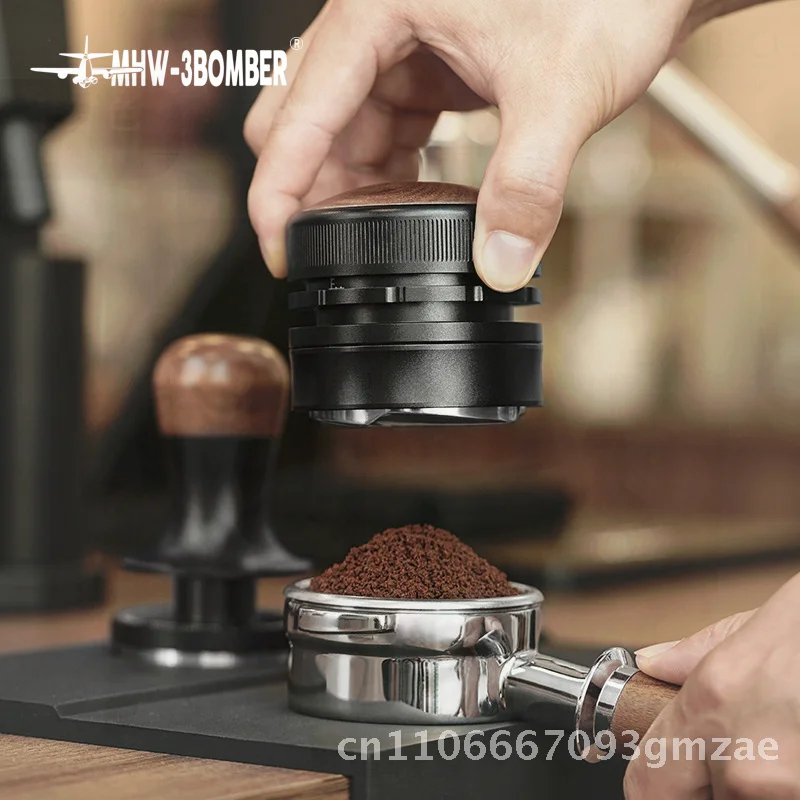 MHW-3BOMBER 58Mm Italian Coffee Gravity Powder Device Adjustable Height Hurrica…