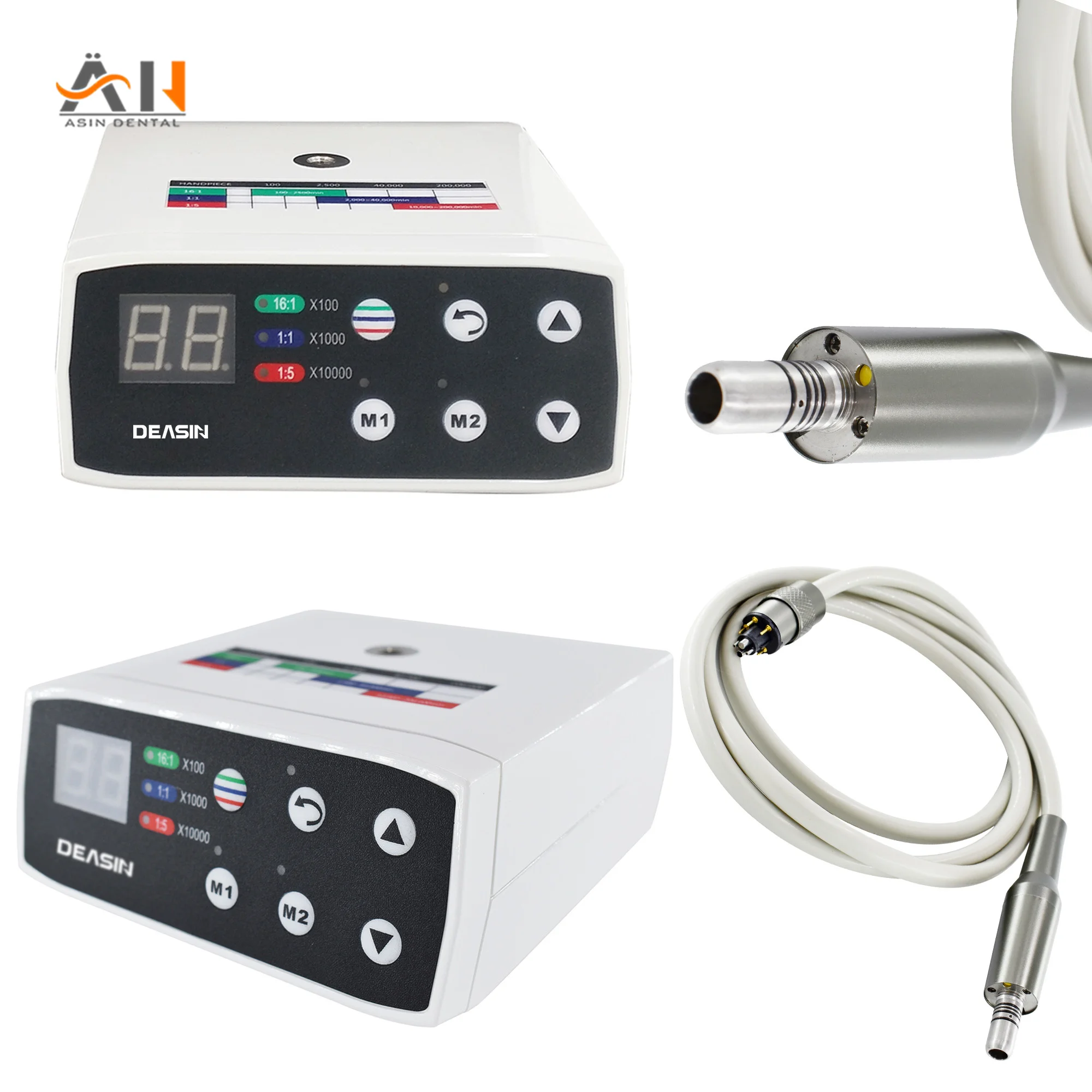 Dental Electric LED Micro Motor Brushless Internal Spray Brushless Electric Micromotor Dentist Low Speed Handpiece