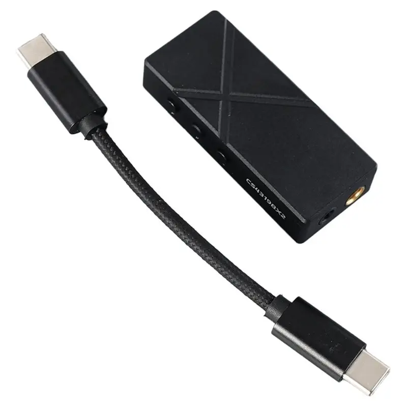 A97I-F4 Dual CS43198 For DAC Headphone Amp Sound Card Balanced 4.4Mm + 3.5Mm PCM768K Tail