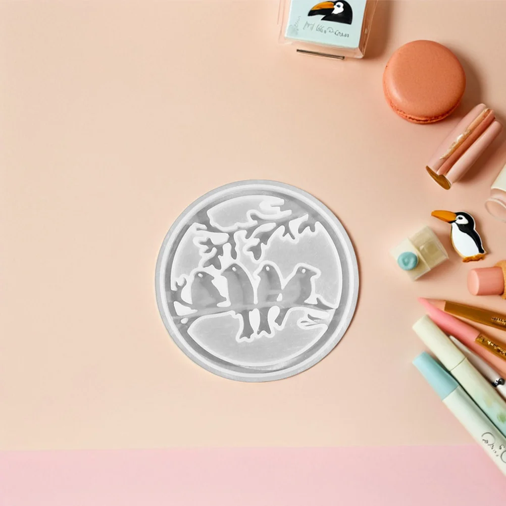 

2Pcs Bird Shaped Mold DIY Silicone Molds Realistic Bird Making for Home Decor Craft Presents Resin Casting Mold