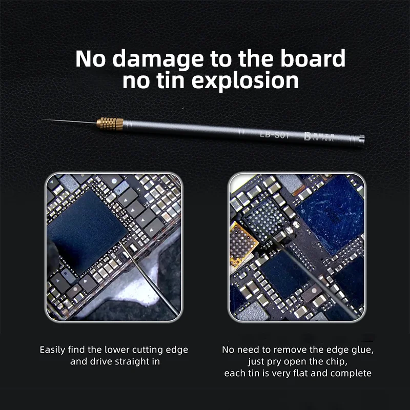 

LUBAN S01 ручной нож для телефона, микросхема процессора, удаление клея, разборка, лезвие, инструменты для ремонта материнской платы мобильного телефона