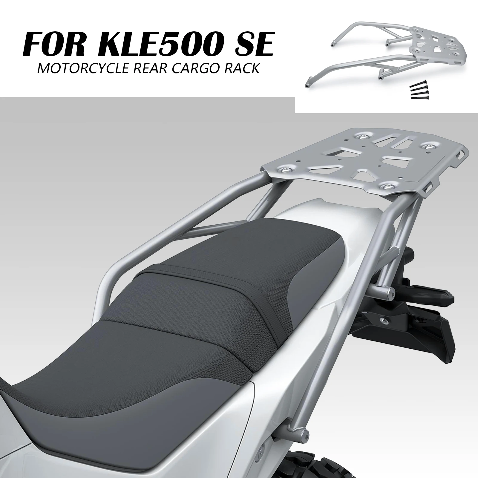 Portaequipajes Trasero Para Motocicleta, Soporte Para Maletas, Para Kawasaki Kle 500 2026 Kle 500Se Abs 2026 — -20%, 12.5€ Coupon, from 49.99€ – 20% descuento – €49.99