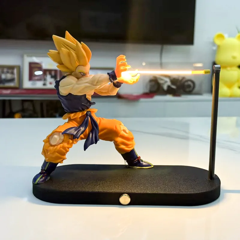 

Плавающий ночник Spot Kamehameha Wave Wukong, креативная фигурка Dragon Ball, подарок на день рождения мужского и женского пола.