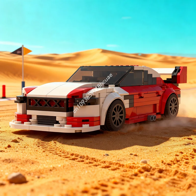 

404 шт. MOC Forded Falcon FG X суперкар гоночная модель рождественские подарки строительные блоки строительная игрушка сборка DIY творческая идея