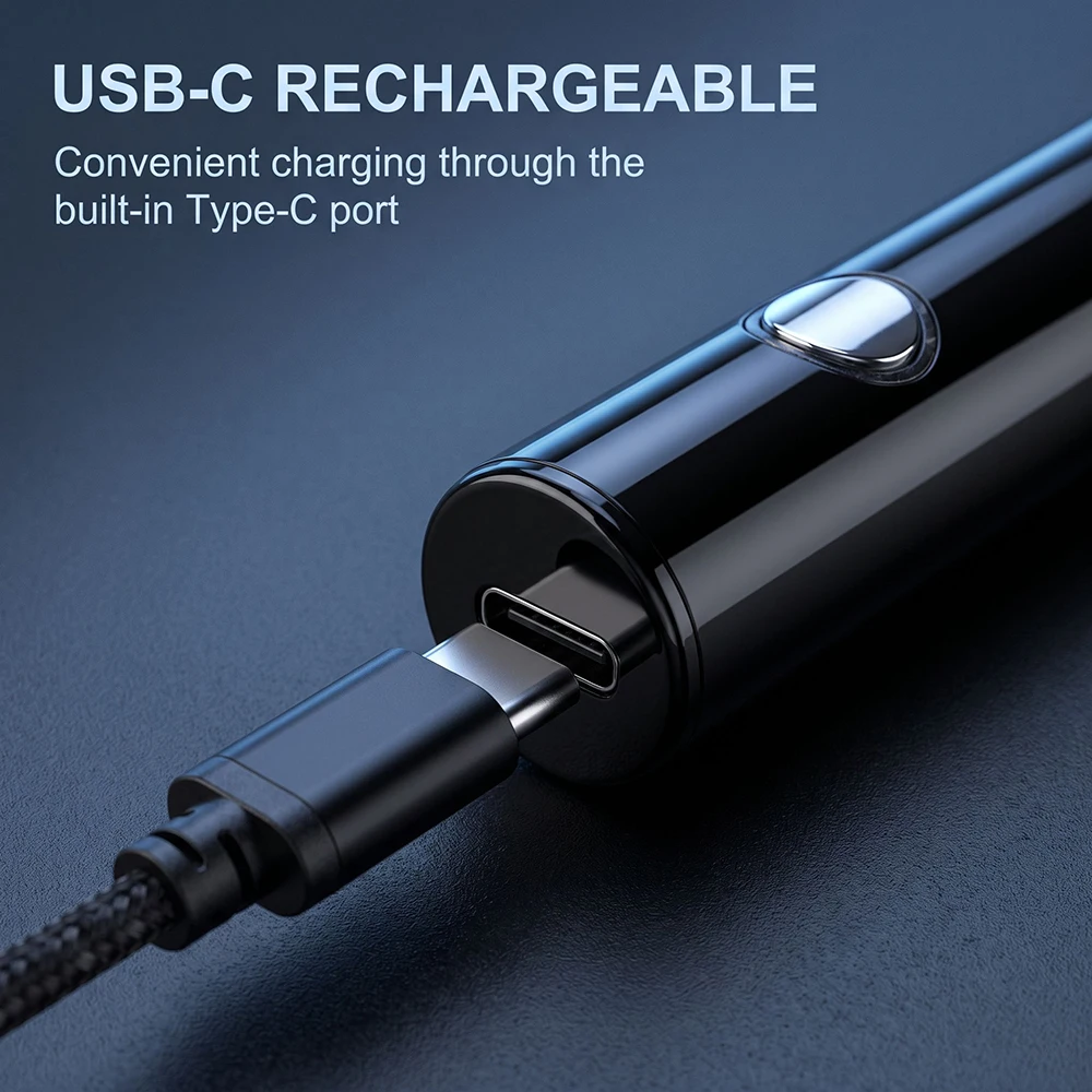 LED Display 510 Thread DIY Battery 500mAh Cart Pen Adjustable Voltage Portable Electric Soldering Iron Welding