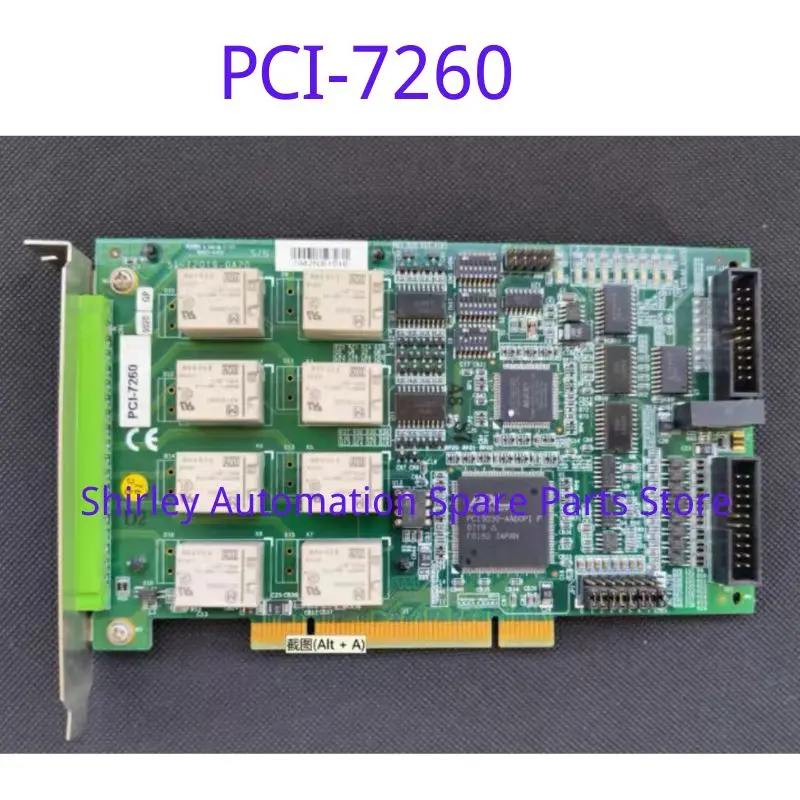 

Used PCI-7260 51-12019-0A20 Industrial Control Computer Board