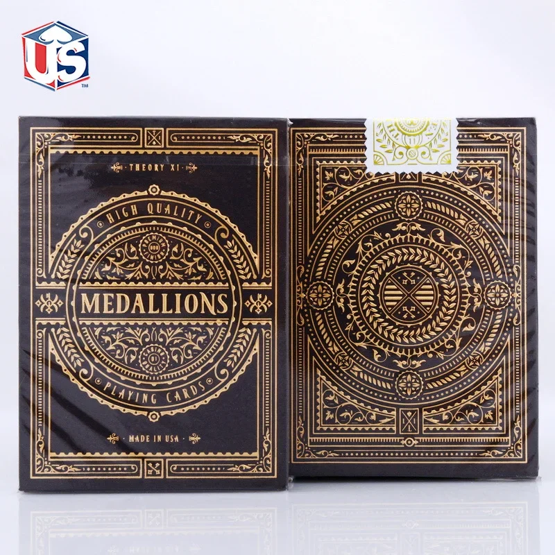 

Theory11 Medallions Playing Cards Medallion Signature Edition Deck USPC Card Games Hobby & Collectibles Magicians Prop Accessory