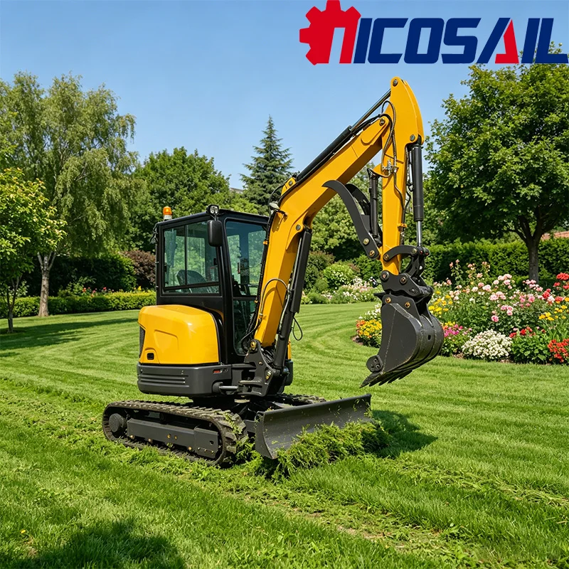 

New 3.5ton Small Digger Equipped Motor CE EPA Approved High Grade Custom Available