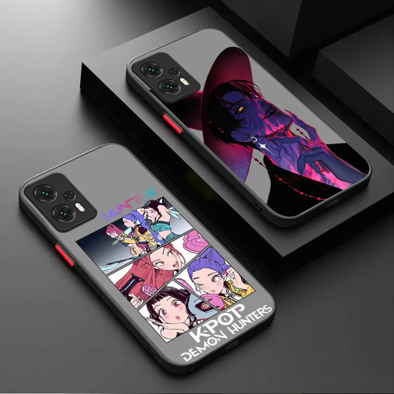 KPop D-Demon H-Hunters جراب هاتف لشاومي بوكو X7 X6 X5 X4 GT X3 NFC F6 F5 F4 F3 GT M5 M5S M6 Pro 4G 5G C55 C65 C75 C61 C71