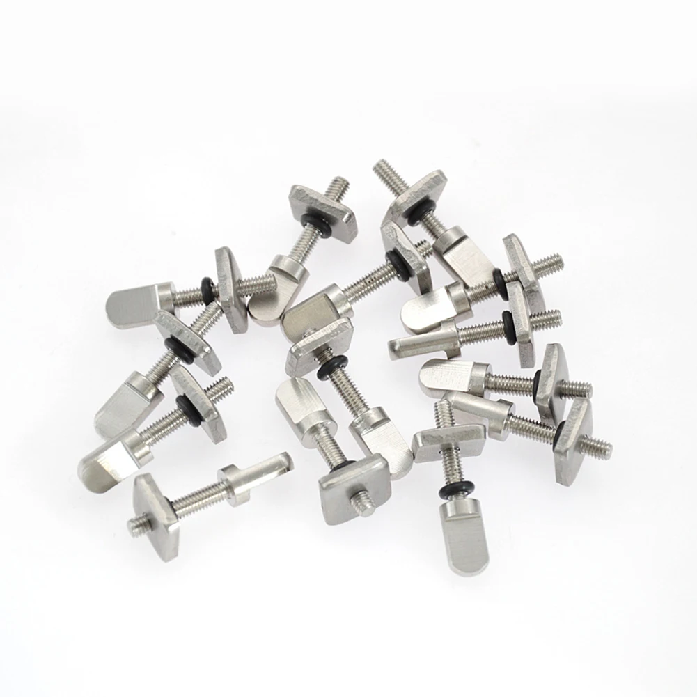 Surfboard Tail Fin Screw Seawater Resistant Surfboard Fin Screw and Bolt Set High Quality Stainless Steel Material 2 Pcs