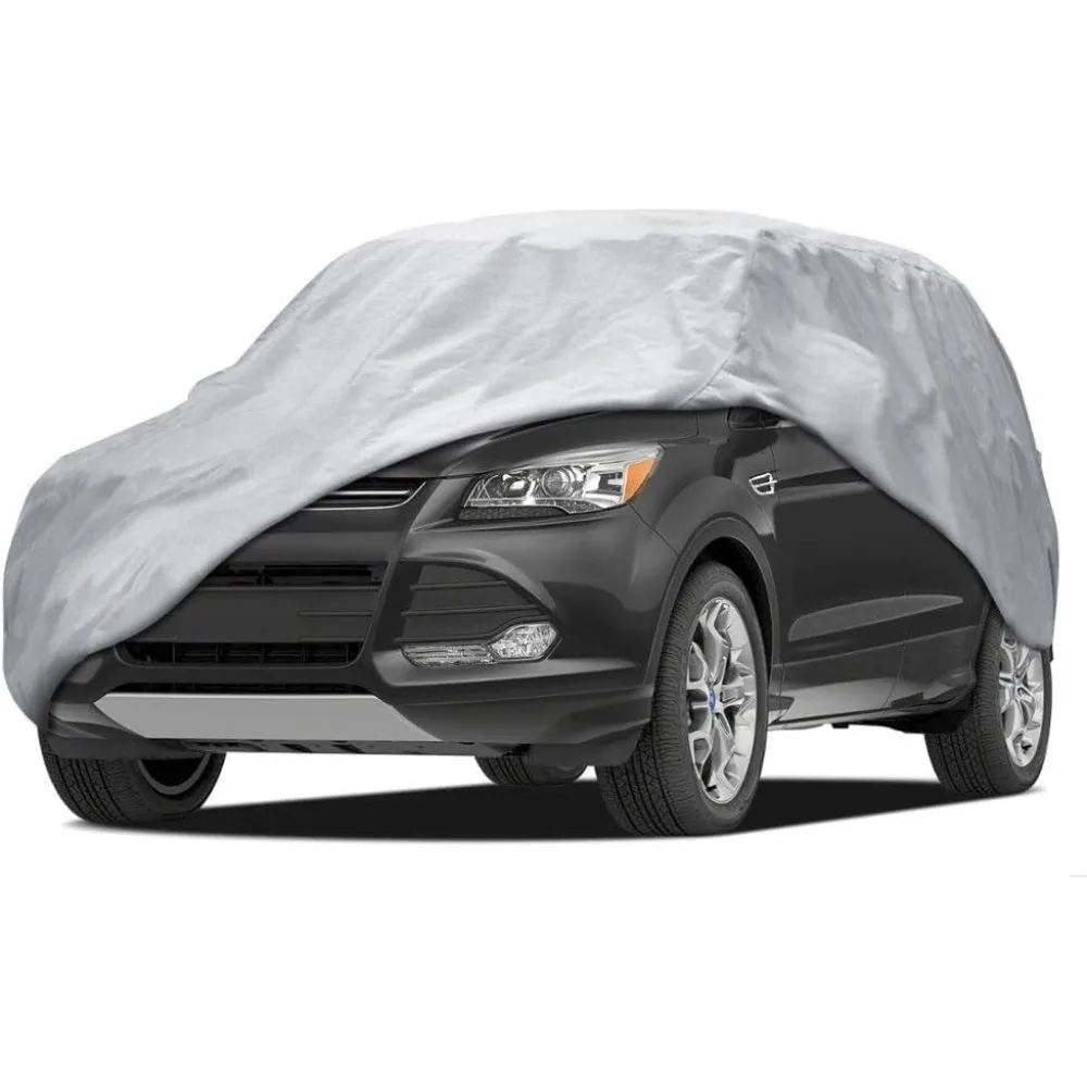 

SUV Car Cover for Automobiles, Heavy Duty All Weather Car Cover for SUVs, Outdoor Car Cover Waterproof All Weather SUV, Full Ex