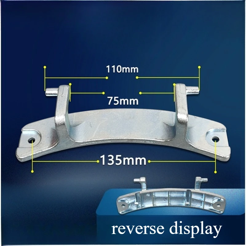 12338100000183 Washer Door Hinge Widely Used Washing Machine Door Hinge Sturdy for Front Loading Washing Machine