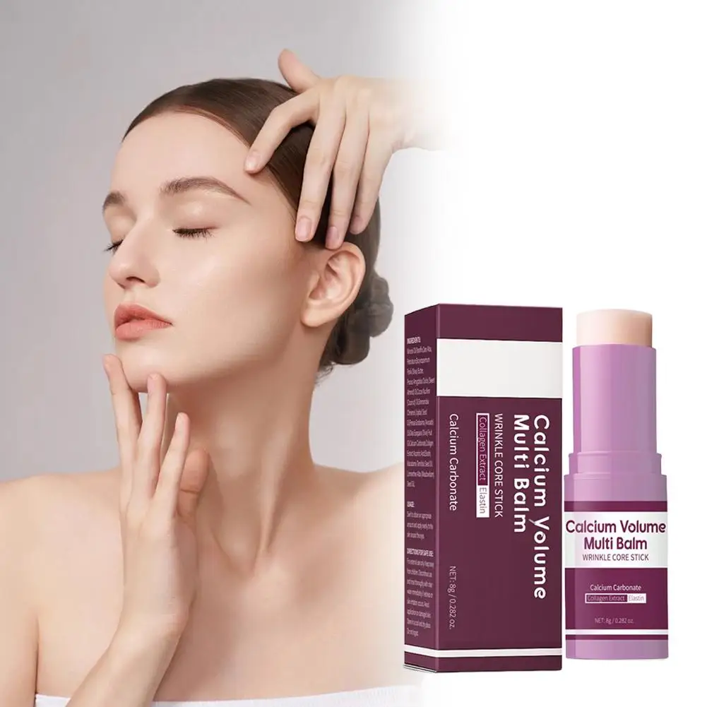 كريم ترطيب متعدد الوظائف غني بالكالسيوم يغذي عميقًا للعيون والوجه والرقبة منطقة الكولاجين عصا ترطيب العناية بالبشرة #5