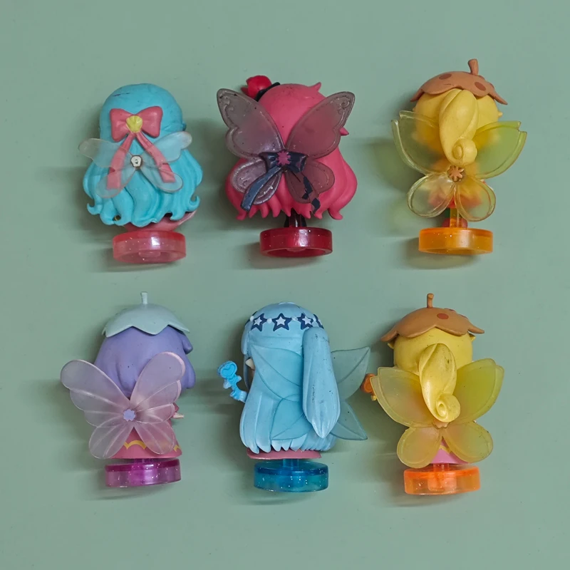 Original Kawaii Cute Anime Figure Rilu Rilu Fairilu Little Fairy Butterfly Model Rare Limited Collection Toy Gift for Kid Adult