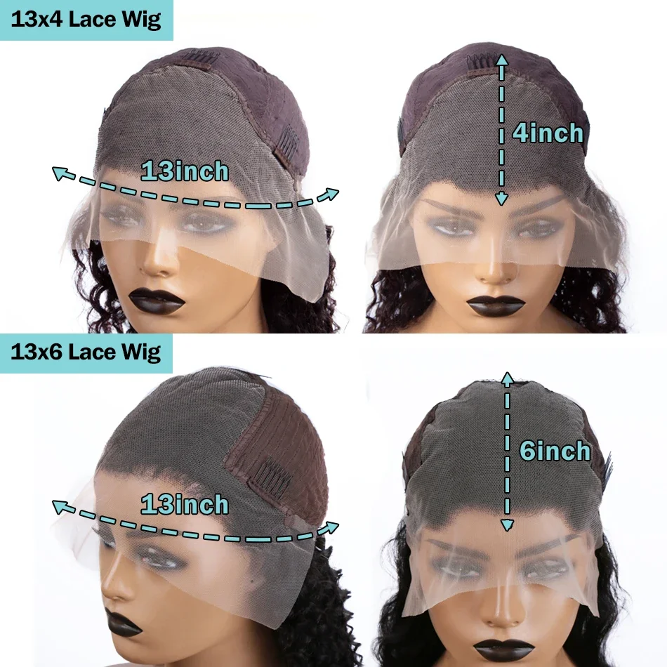 250 Density 30 40 Inch Bone Straight Transparent 13x6 Lace Front Human Hair Wigs Brazilian Remy 13x4 Lace Frontal Wig For Women