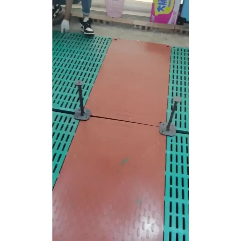 حجم مخصص للأرضيات البلاستيكية للحيوانات مزرعة الخنازير أشياء بيت الخنازير مزرعة البناء #3