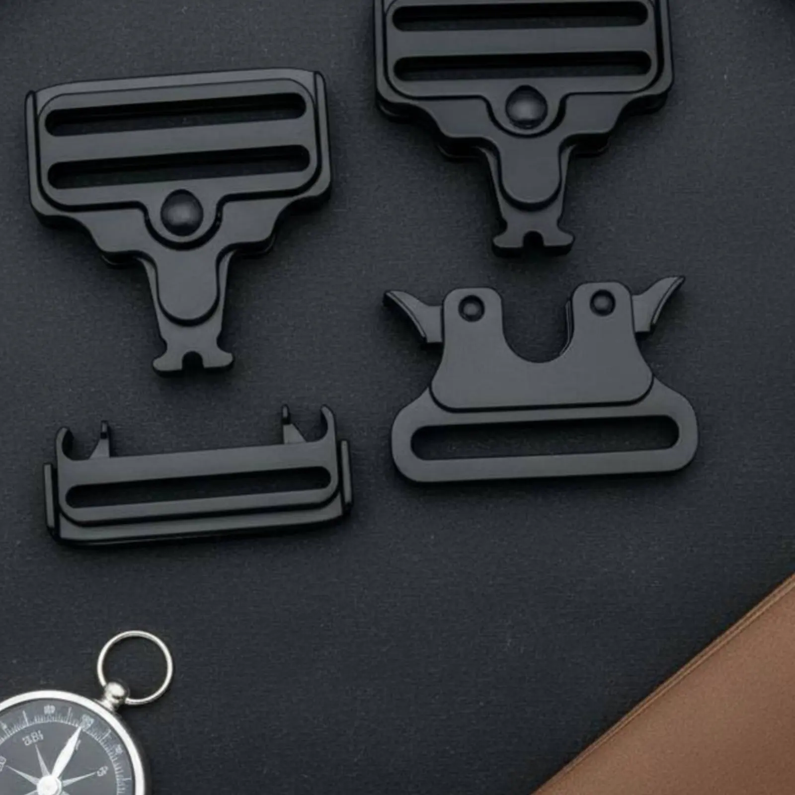 Zinc Alloy Snake Buckle Belt Buckle Sturdy Duty Strap Clasp Easy Installation Versatile Use