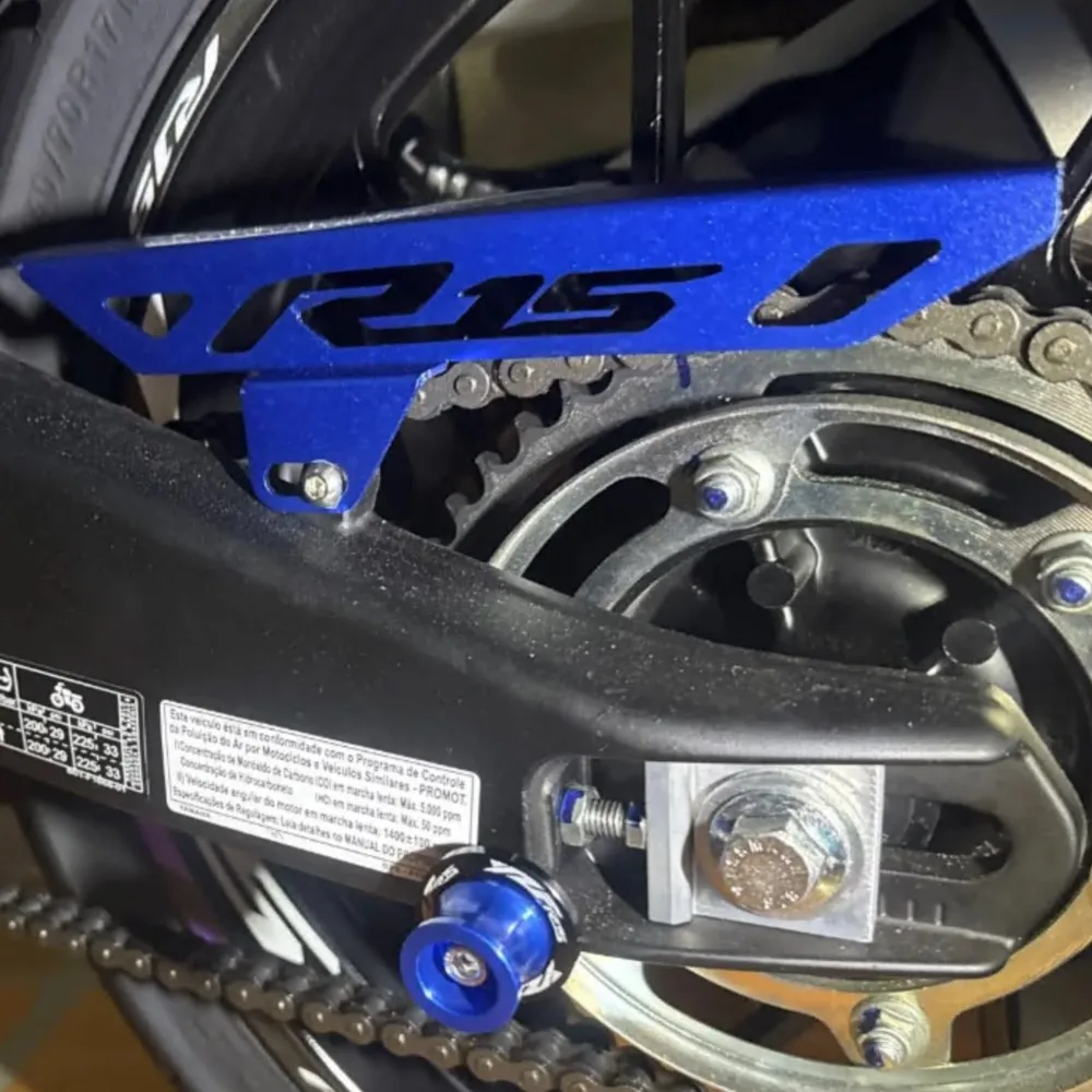 

For Yamaha YZF R15 V3 R15V3 YZF-R15 V3 2017 2018 2019 2020 Motorcycle Accessories Extension Chain Guard Chain Cover Protection