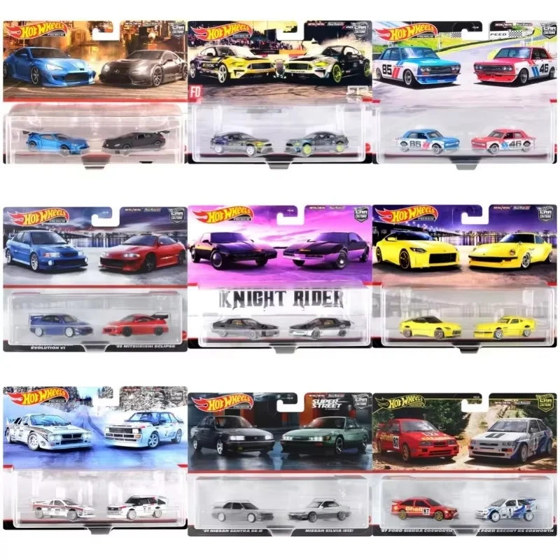 Hot Wheels 2024 ensemble de jouets de véhicule de Transport de course modèles non radiocommandés de voitures de jeu Honda Civic et Toyota Flying Lion 25g