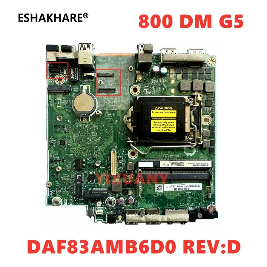 DAF83AMB6D0 For HP EliteDesk 800 G5 DM Motherboard L54553-601 L54553-001 L74987-601 100% Test OK