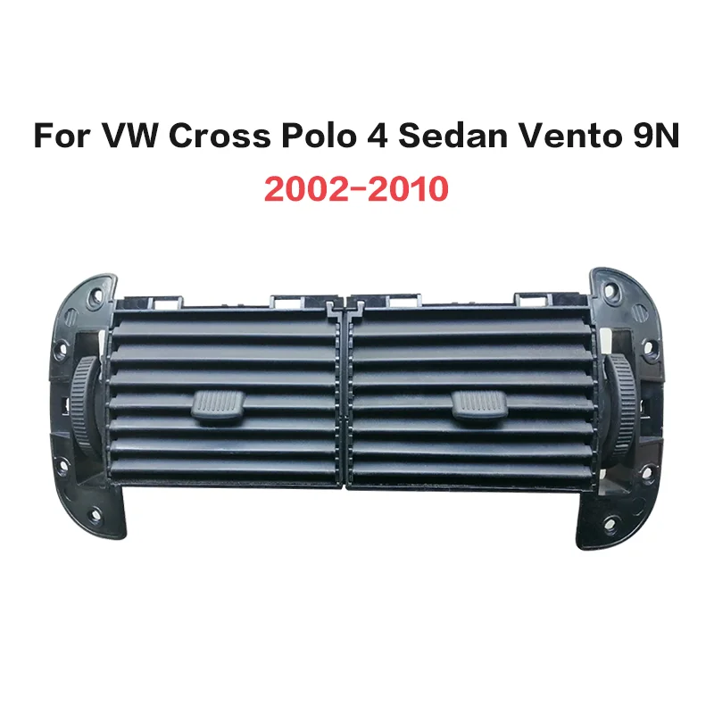 Ventilación de aire acondicionado para salpicadero delantero de coche, adecuada para Volkswagen Cross Polo 4 Sedan Vento 9N 2002-2010, ventilación de aire acondicionado 6Q0819728A, piezas usadas