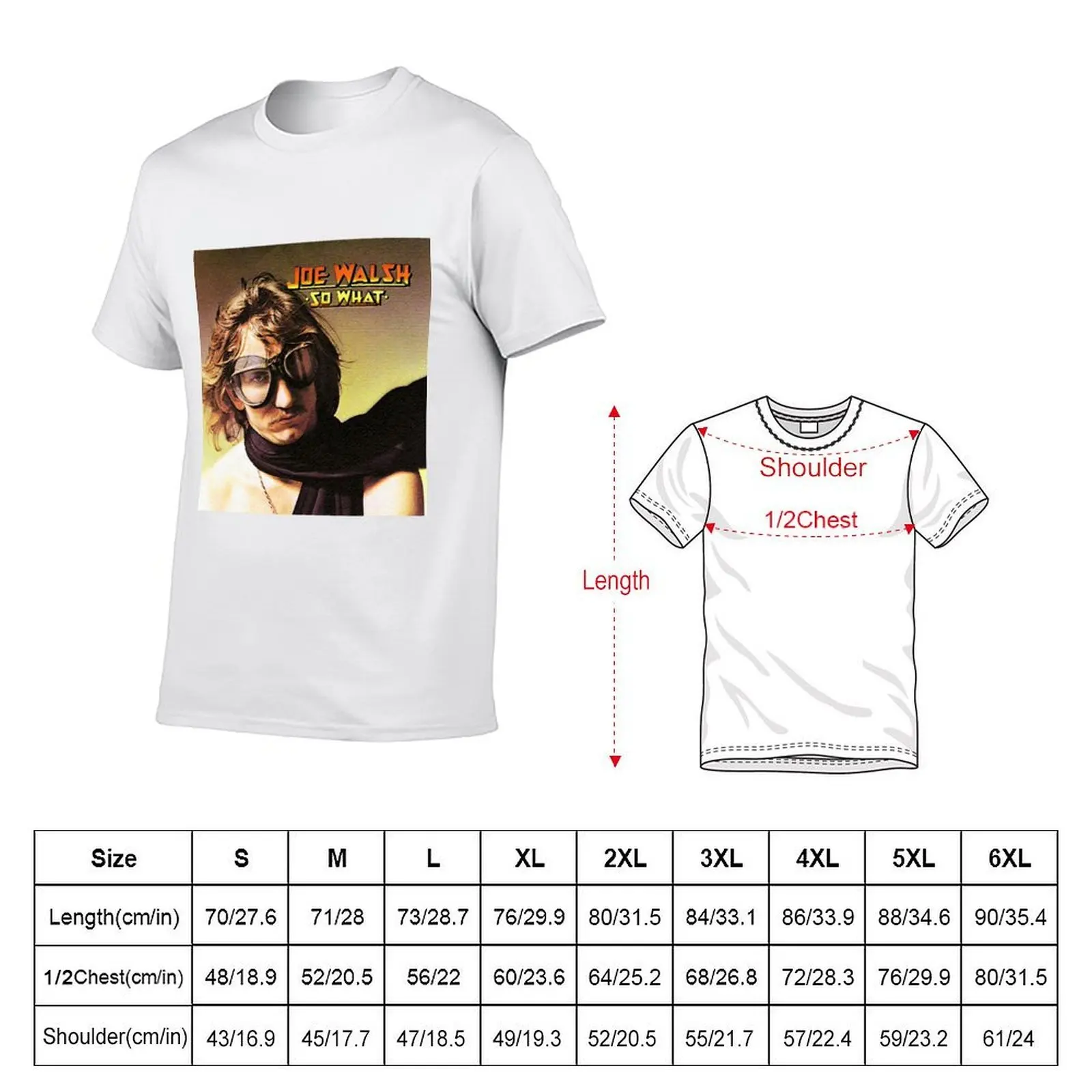 So What Walsh Album T-Shirt clothes luxury t-shirt mens designer clothes