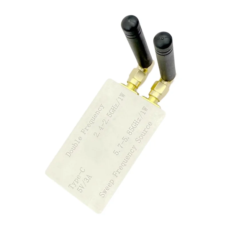 BNVN-RF 발전기 이중 주파수 신호 소스 2.4Ghz 5.8Ghz 이중 안테나 1W 이중 주파수 신호 소스