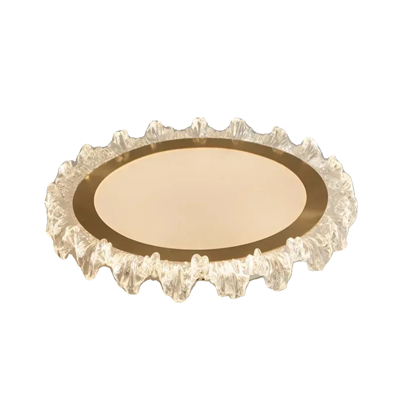 luxury high sense, atmospheric simplicity and all copper, bedroom lamp, warm and romantic, new crystal, eye protection lamp