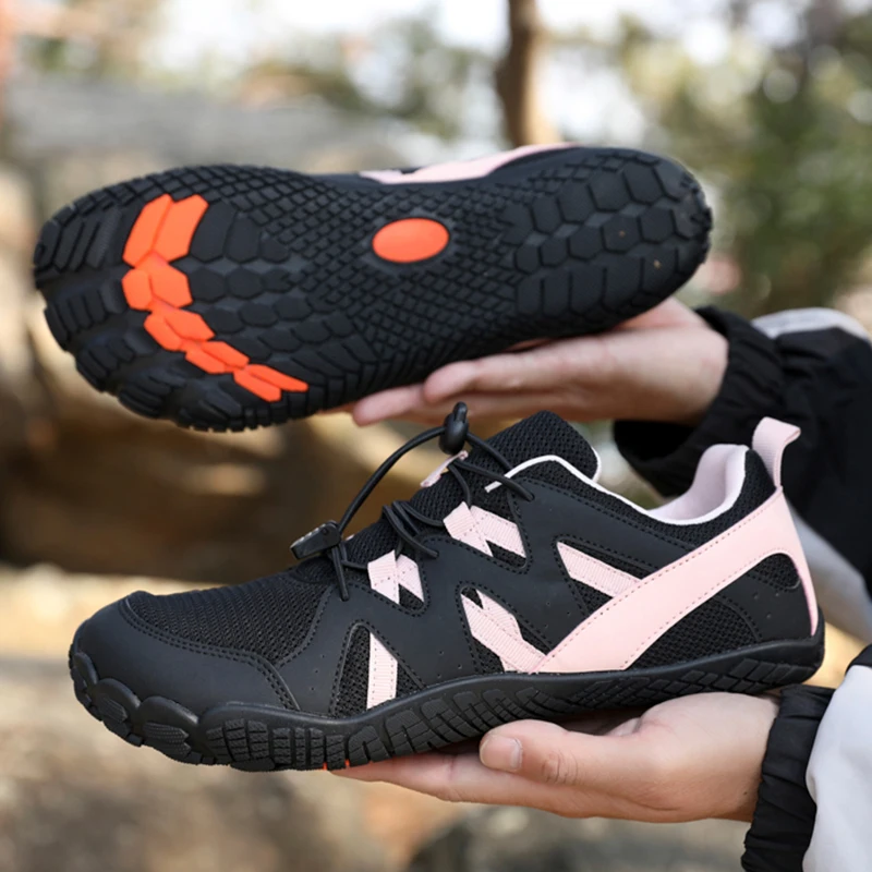 

Fashion Flexible Men Aqua Shoes Outdoor Unisex Hiking Shoes Soft Breathable Men's Casual Sneakers Anti-collision Moutain Tenis