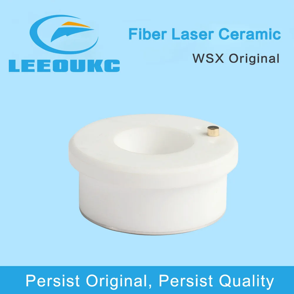 LEEOUKC Raytools oryginalny Laser ceramiczne 32/28.5mm M14 uchwyt dyszy na włókno głowica do cięcia laserowego BT240S BM109 BM111 BM114S