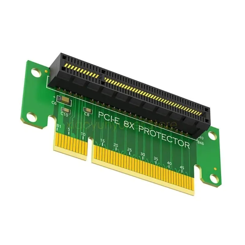 PCIe 8x Risers Card в PCIe 8x Extension Cable 90 градусов RINGENCE ROSERS P9JB