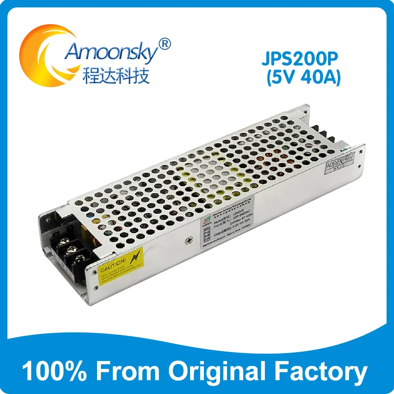 G-Energy JPS200P Full Color LED Display Power Supply Ultra Thin 5V 40A 200W Transformer LED Display Power Supply
