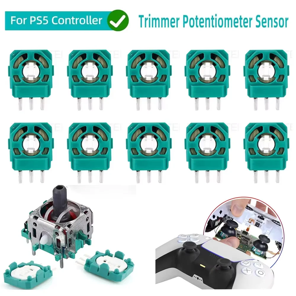 For Dualsense PS5 Controller Potentiometer 2K3 Analog Joystick For PS5 Gamepad ThumbStick Module Sensor Repair Parts Accessories