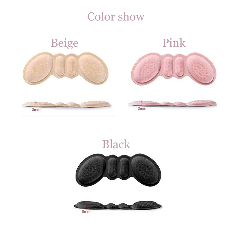 Women Insoles for Shoes High Heels Adjust Size Adhesive Heel Liner Grips Protector Sticker Pain Relief Foot Care Inserts