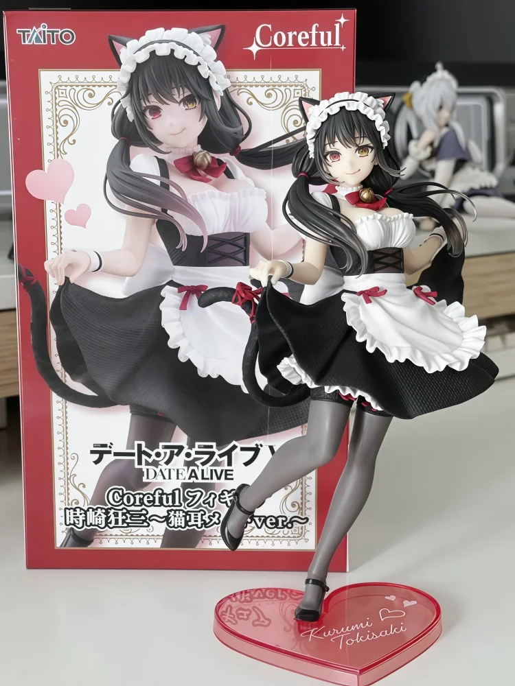 

В наличии: Фигурка Taito Coreful Date A Live IV Куроми Токисаки Cat Eamaid18cmanime – Модная настольная декоративная модель, милая игрушка, подарок